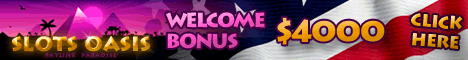 Slots Oasis - $4000 Welcome Bonus